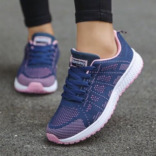 Women Shoes Ultralight Women Flat Shoes With Breathable Mesh Sneakers Woman Plus Size 41 Sports Chaussure Femme Flats Casual