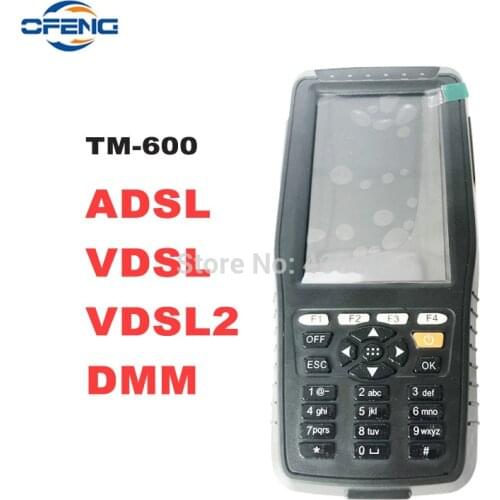 TM-600 Basic VDSL VDSL2 Tester for xDSL Line test and Maintenance Tools (ADSL/ADSL2/ADSL2+/VDSL2 /READSL with DMM Function)