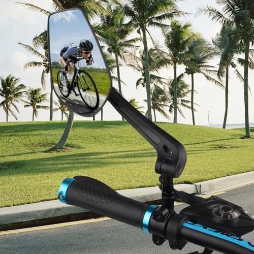 1 Pair Bicycle Mirrors Bike Rear View Mirror 360 Degrees Adjustable Cycling Left Right Back Sight Reflector Motorcycle Mirror