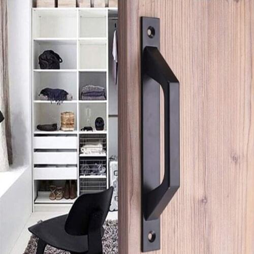 High-strength Aluminum Alloy Sliding Door Handle Wall Mounted Plastic Steel Balcony Door Sliding Window Small Handle Door Wooden