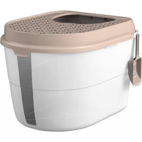 Enclosed Deodorizing Super-large Cat Toilet With Mecca Jack-in Cat Sandbox