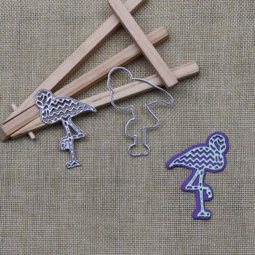 Animal Ostrich Scrapbooking Paper Die Cut Stencils Metal Craft Cutting Dies Embossing For Cards Making 2021