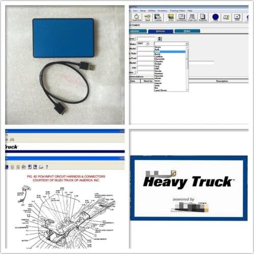 2021 Auto Repair Software Alldata10.53V+Mit/chell 2015ImmoKiller+tecdoc2013.2+Vivid workshop+Heavy+Ettt-TK 37 in 1TB HDD USB
