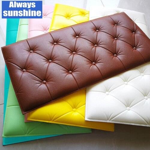 Bedroom And Living Room Decoration Waterproof Thickening Decorative Stickers, Soft Wall Stickers, Self-Adhesive