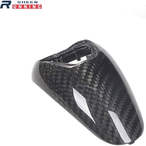 For BMW F87M2 F80M3 F82 F83 M4 F10 M5 Carbon Fiber Replacement Car Gear Shift Knob Cap Cover Decor Accessories