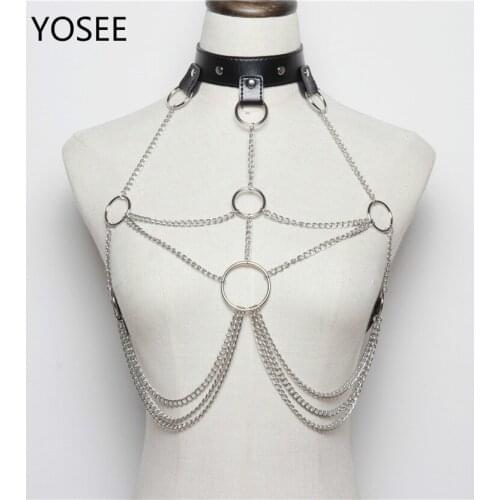 Fashion Chain Stitching Neck