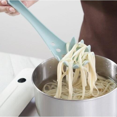 4-Piece Set Nordic Style Nylon Kitchenware Mud Spoon Soup Spoon Food Holder Steak Clip Baking Kitchen Cooking Tools Accessories