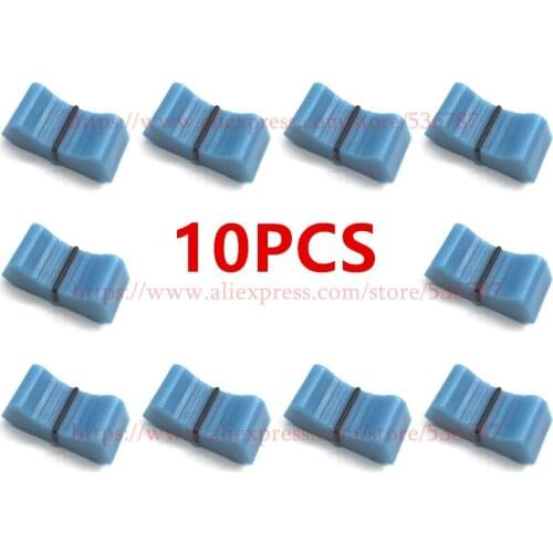10pcs/lot Mixer fader knob blue color Slider Fader Knobs replace FOR ALLEN & HEATH XONE 1D 2D 3D 4D 32 62 464 S2