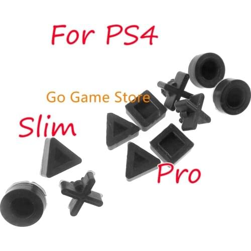1set For Sony PS4 PS 4 Pro Slim Console Housing Case Silicon Bottom Rubber Feet Pads Cover Cap
