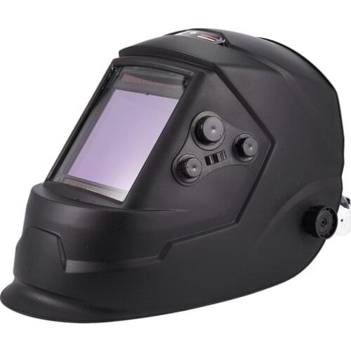 Large Window 4 Sensors External Adjustment Din 5-Din 13 Solar Automatic Dimming Welding Mask Helmet