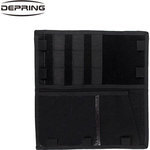 Tactical MOLLE Double-sided Holder Car Sun Visor Pouch Vehicle Visor Panel Organizer