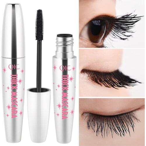 NEW 4D Mascara Long Thick Curling Waterproof Mascara Eyelash Extension Black Thick Lengthening Eye Lashes Cosmetics TSLM2