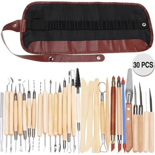 Clay Shaping Tools Ball Stylus Dotting Tools for Pottery Sculpture Rock Painting Art Carving Modeling Embossing Sets