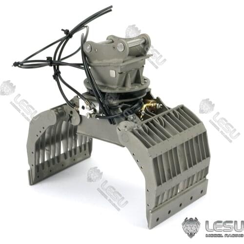 Metal Claw Spare Gripper for LESU RC Koma PC 360 Excavator Model TH16860
