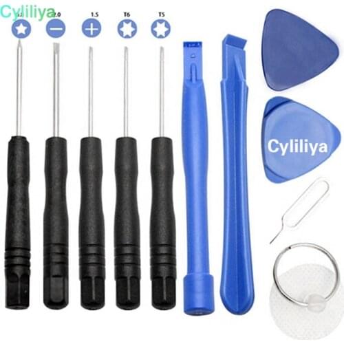 11 in 1 Screw Driver Tool Kits Cell Phone Repair Replecement Tools Set For iPhone iPad Samsung Sony Motorola LG Blackberry Free