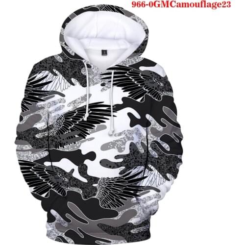 New Hoodie Camouflage Women 3d Print Hoodies Winter Casual Hooded Sweatshirt Men Hoody Hip Hop Streetwear Oversized Hoody 2021