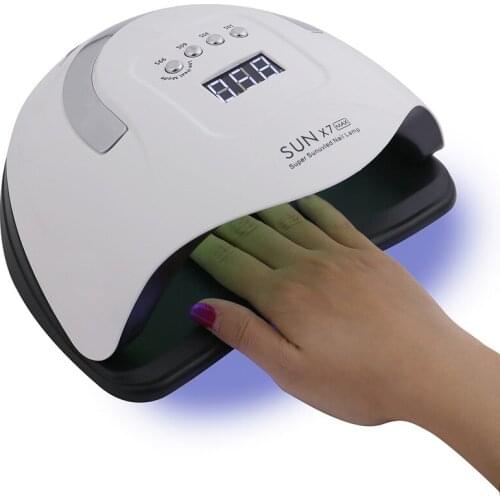 2020 new arrival SUN X7 MAX 114W 57LEDS Ice Lamp For Nails UV Lamp For Manicure Dryer For Led Nails Lamp Gel Polish Curing Lamp