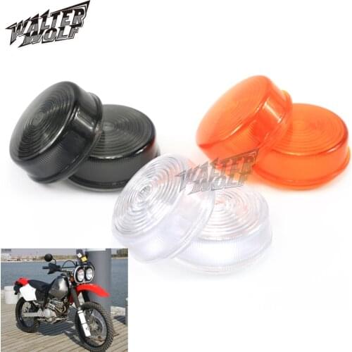 For HONDA Front Or Rear Headlight Shade XR 250 BA JA 1995-1997 Motorcycle Accessories Signal Light Lamp Lens Cover Indicator