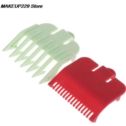 2PCS Beard Trimmer Comb Replacement Clipper Blade Cutter Hair Grooming Trimmer Head Shaver Comb Brush Hair Clipper Guide Comb