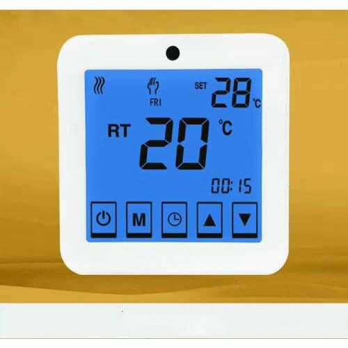 Electric Floor Heating Room Touch Screen Thermostat Warm Floor Heating System Thermoregulator 220V Temperature Controller