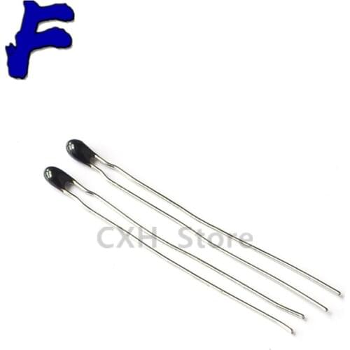 10PCS Negative temperature NTC thermistor MF5A-3 10K 5% fine black head