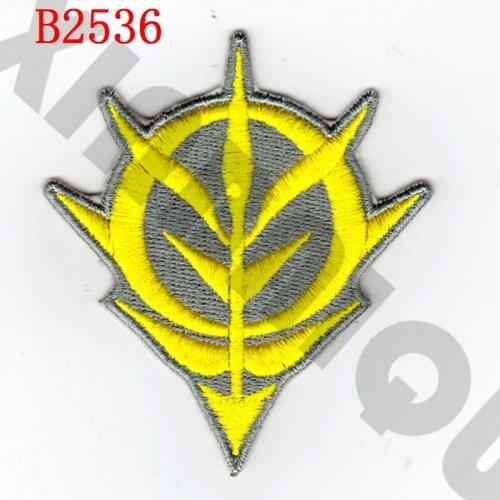 100%Embroidery Patch Gundam Zeon Logo Military Tactical Morale B2536