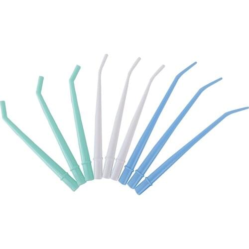 25pcs Disposable Dental Surgical Aspirator Suction Tips Suction Tube Autoclavable Dental Surgical Aspirator Suction Tips