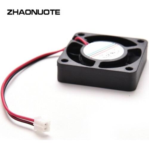 5pcs Black 4cm Computer Cooling USB Fan DC 12V 2Pin 40mm x 40 mm x 13mm For CPU Laptop PC Heatsink Cooler 9 Blades Mini Fan