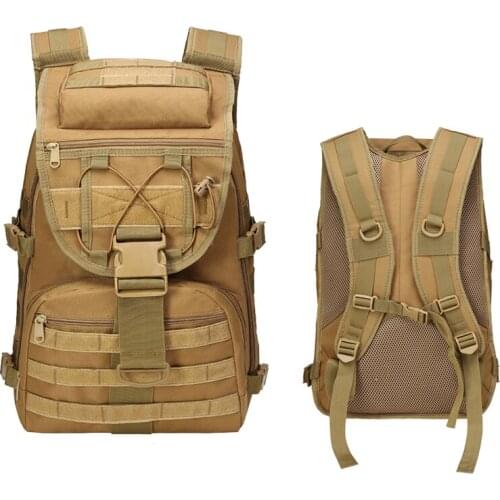 Army Rucksack Camouflage Military Backpack Tactical Molle Bag Men Outdoor Hiking Travel Backpack 35L