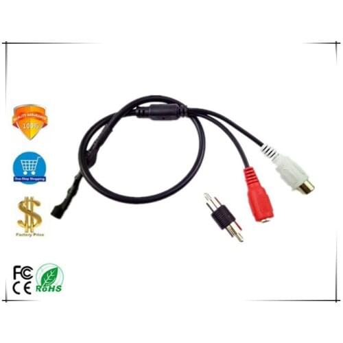 Free shipping Mini CCTV Microphone for Security Camera Audio Surveillance Wide Range