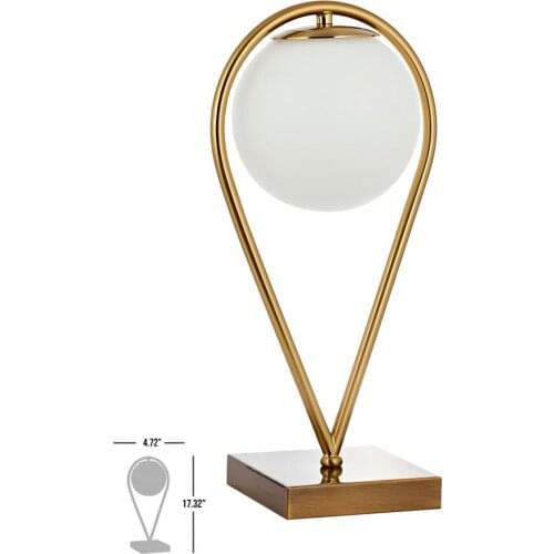 Santa Cruz Bronze Desk Lamp