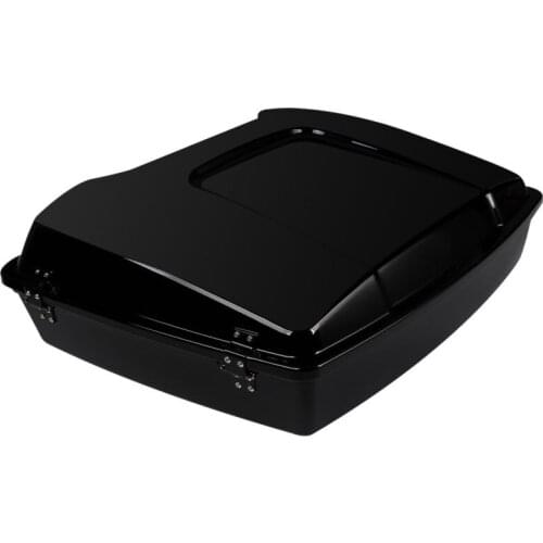 Motorcycle 5.5" Razor Pack Trunk Top Case W/ Latch Key For Harley Tour Pak Touring Models Road King Electra Street Glide 97-13