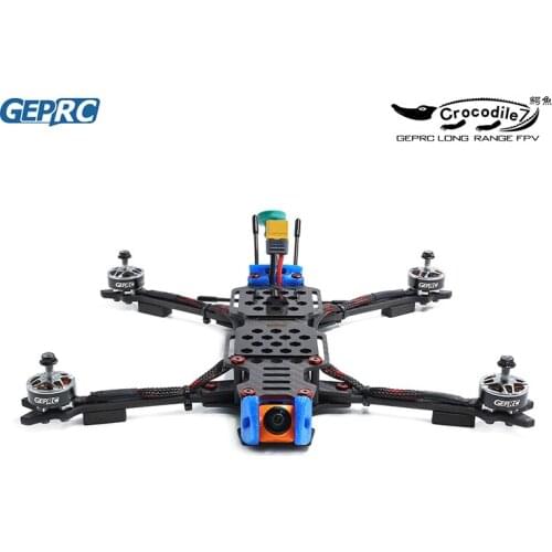GEPRC Crocodile 7 LC7 Long Range FPV SPAN Pro Flight Controller BLHeli_S 50A ESC 2306 1600kv Brushless Motor For RC Drone