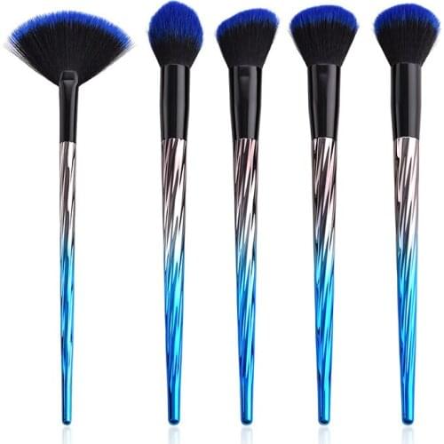 5/6PCS Makeup Brushes Foundation Powder Concealer Blush Eye Lip Makeup Brush Set Make up Cosmetic Tool