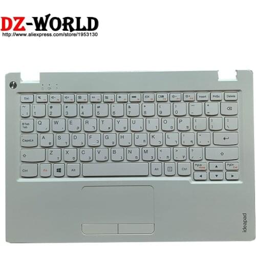 Hebrew Israel Keyboard Touchpad With Shell C Cover Palmrest Upper Case for Lenovo Ideapad 110S-11IBR Laptop 55CB0M53675
