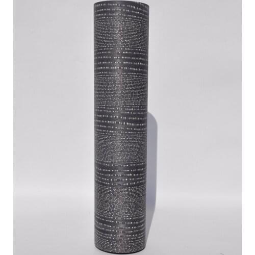 Black White Color Composite Wood Veneer 24"*96" with Fleece Back 1/42'' Thickness for Wallcovering Cabinets