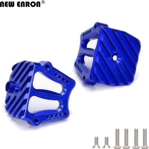 #7760 2Pcs Aluminum Front & Rear Motor Heat Sink Mount For RC CAR Crawler Part 1/5 Traxxas XMaxx X-Maxx 6S 8S 77076-4 77086-4