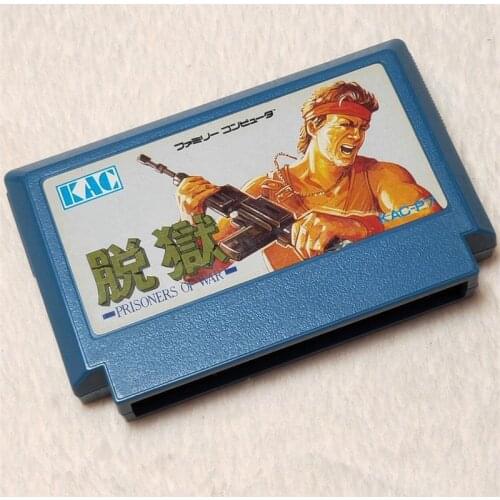 Original 8bit game card : PRISONER OF WAR ( Japan Version!! cartridge ONLY!! )