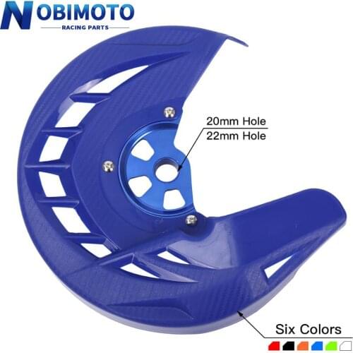 Motorcycle Front Brake Disc Guard Disc Brake Protector Plastic Rotor Guard For YAMAHA YZ250FX YZF YZ250F YZ450F 2014 2015