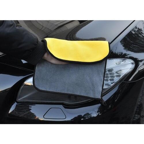 Microfiber Car Wash Towel Car Cleaning Cloth FOR KIA Rio Ceed SOUL SPORTAGE HYUNDAI Solaris VERNA CRETA ELANTRA TUCSON