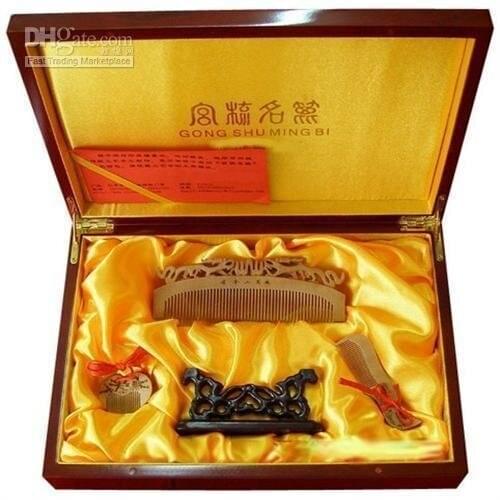 Rare!Guaranteed 100% handcrafted with Chinese charm set 4 Indian sandalwood handwork totally