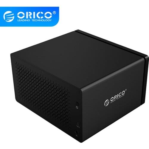 ORICO 3.5-inch magnetic suction 8 Bay Type-C hard disk storage cabinet, tool-free installation, support 128TB capacity,NS800C3