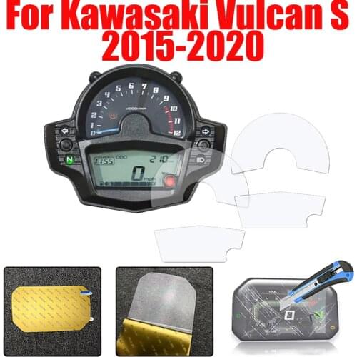 For Kawasaki Vulcans Vulcan S 2015-2017 2018 2019 2020 Motorcycle Accessories Cluster Scratch Protection Film Screen Protector