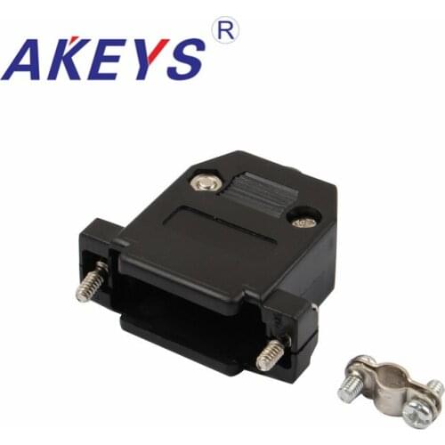 10PCS VGA DB15 Black Core Black Shell For Computer Monitor VGA Adapter Interface