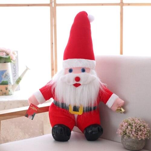 60cm/70cm Cute Stuffed Plush toy for Christmas Santa Plush Toy Baby For Kids Birthday Gift