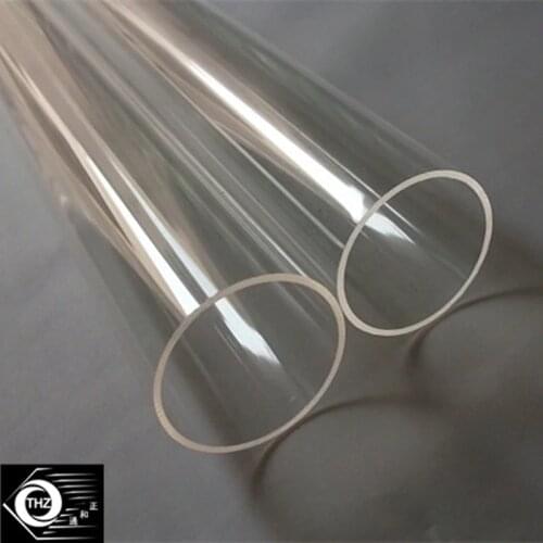 8pcs OD60x2x1000mm Acrylic Tube Clear Extruded Water Pipe Plastic PMMA Building Material Tube Perspex Process Material