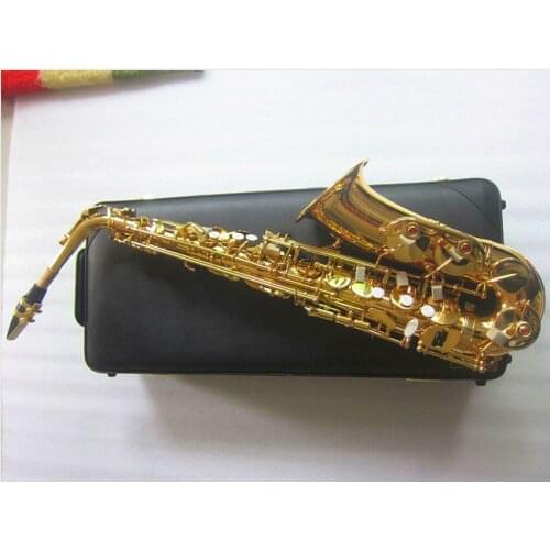 Brand New JUPITER JAS-769 Alto Eb Tune Saxophone Brass Musical Instrument Gold Lacquer Sax With Case Mouthpiece Free Shipping