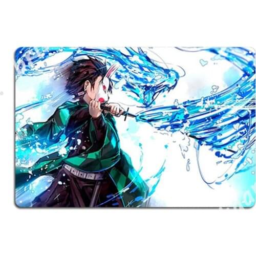 Demon_Slayer Kimetsu No Yaiba 8 Metal Signs Cinema Cinema Living Room Customize Painting Décor Tin sign Posters