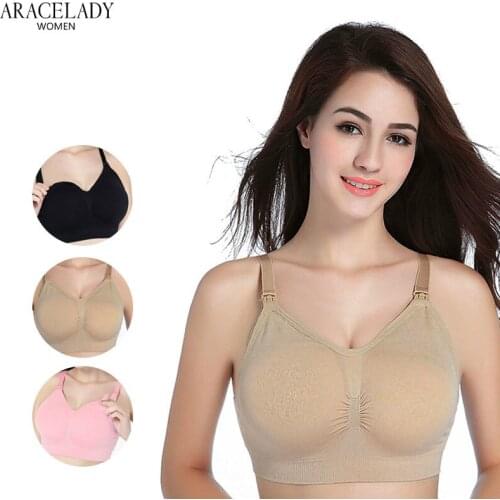 New Official Store Nursing BraWire-free Cotton Breastfeeding Maternity Women Adjusted-straps Soft Feeding Sleeping Bras 2020 BC
