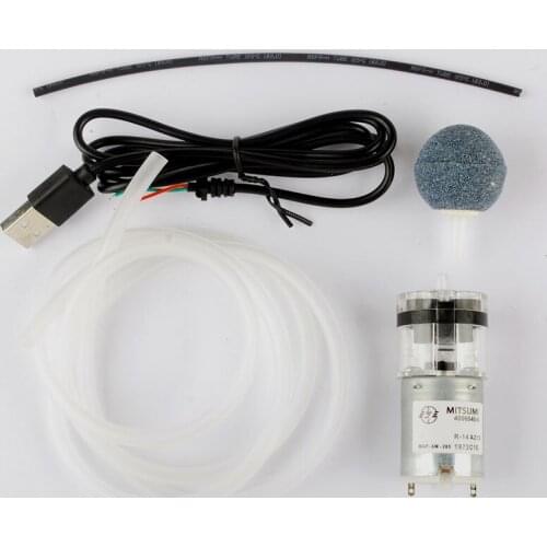 One full set DC 6V Aquarium Oxygen Air Pump Silent Air Pump Portable Mini USB